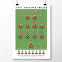 Arsenal Invincibles Poster, thumbnail 4 of 9