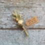 Will You Be My Bridesmaid Dried Flower Posy In Ivory, thumbnail 3 of 3