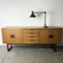 1960s Mid Century Formica Sideboard By Europa Furniture, thumbnail 4 of 10
