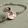 Silver Personalized Locket Bracelet, thumbnail 1 of 9
