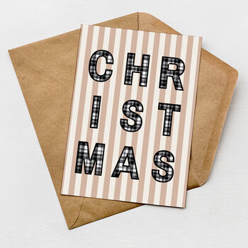 Stylish Christmas Card Pack, Set Of Modern Festive Cards, 3 of 6