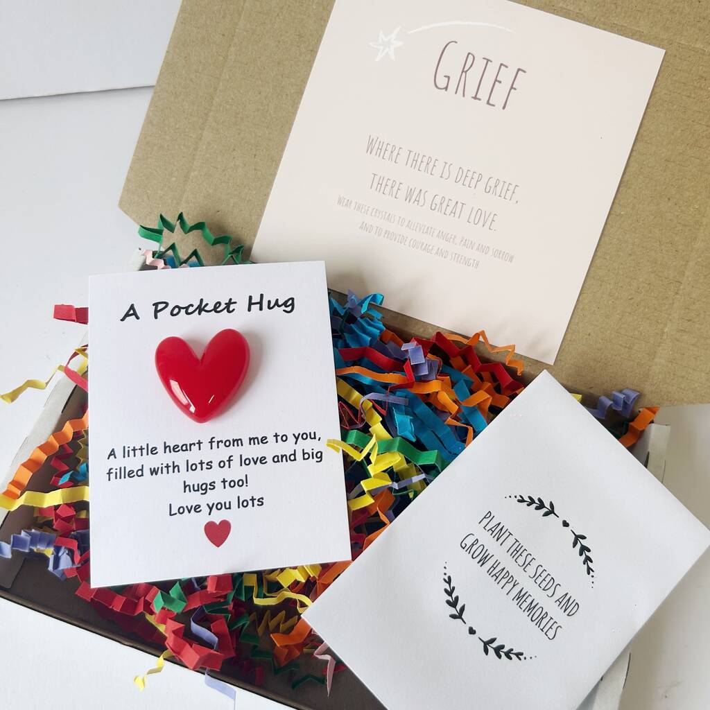Grief Bereavement Seeds Pocket Hug Gift By Gifted