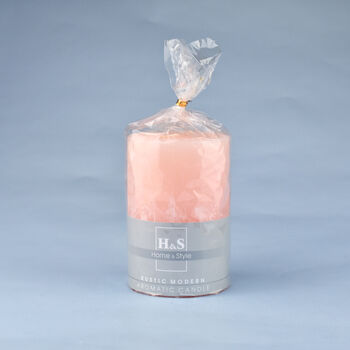 G Decor Scented Ideal Meditation Blossom Pillar Candle, 3 of 6