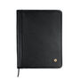 Personalised Zip Up A4 Leather Portfolio In Black, thumbnail 2 of 8