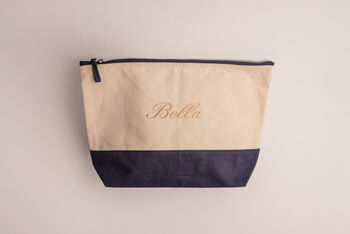Personalised Dipped Base Accessory Bag, 2 of 10