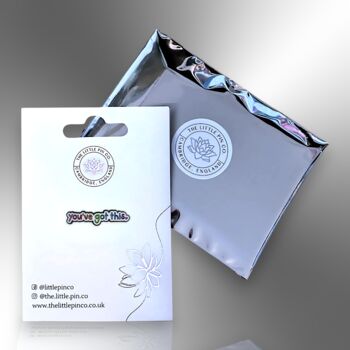 You've Got This Supportive Rainbow Enamel Pin, 5 of 8