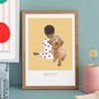 Personalised Baby And Pet Print, thumbnail 1 of 6
