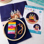 'Fireplace' Large Embroidery Craft Kit, thumbnail 3 of 3