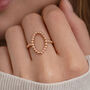 Bobble Adjustable Ring In Three Colours, thumbnail 6 of 7