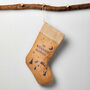 Personalised Residence Jute Christmas Stocking, thumbnail 4 of 4