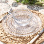 12 Piece Bella Perle Glass Beaded Dinner Set, thumbnail 2 of 4