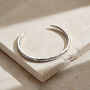 Personalised Talon Open Cuff Bangle, thumbnail 1 of 8