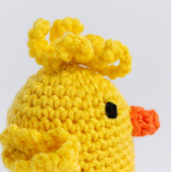 Mini Hugo Chick Duo Easy Crochet Kit, 8 of 10