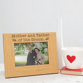 Personalised Father Of The Bride Wedding Photo Frame, 8 of 9
