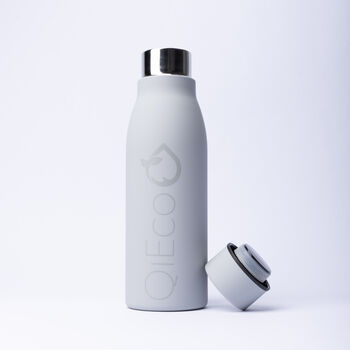 Qi Eco Hydrate Insulated Slim Bottle Stone Edition, 3 of 9