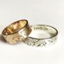 Custom Women's Star Map Engagement Or Wedding Ring, thumbnail 1 of 10