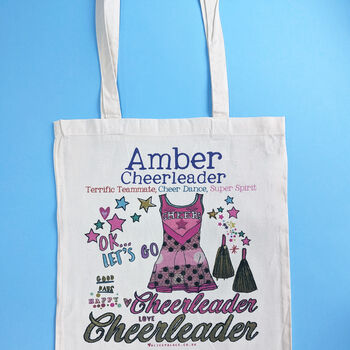 Personalised Cheerleader Bag, 4 of 5