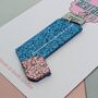 Blue Inhaler Glitter Resin Christmas Decoration, thumbnail 4 of 4