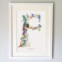 Personalised A To I Pastel Wildlife Letter Print, thumbnail 12 of 12