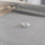 Sterling Silver Olive Leaf Earring Cuff, thumbnail 1 of 5