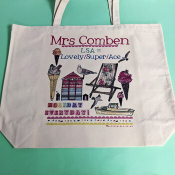 Personalised Best Learning Support Assistant Bag, 4 of 4