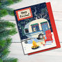 Cosy Christmas Caravan Card, thumbnail 1 of 2
