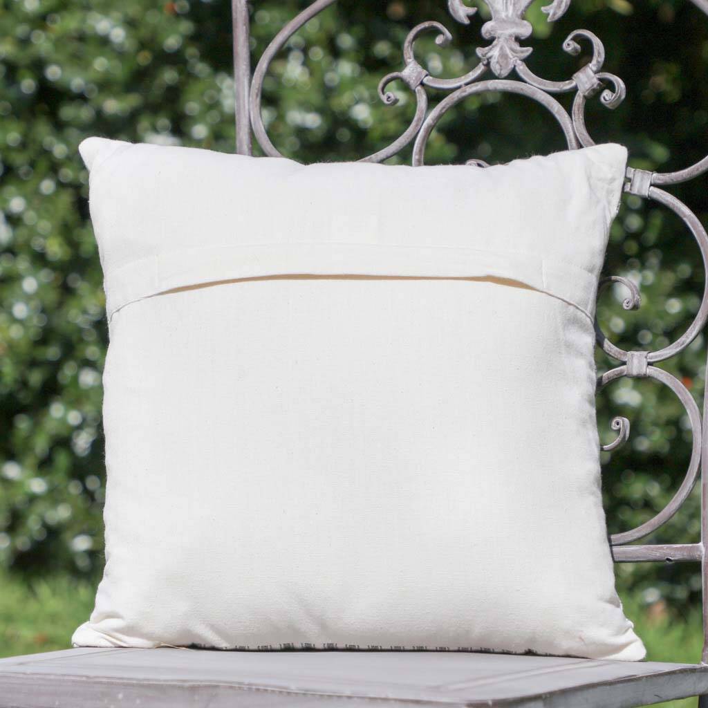 French Country Striped Garden Chair Cushions By Dibor