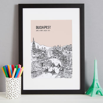 Personalised Budapest Print, 4 of 10
