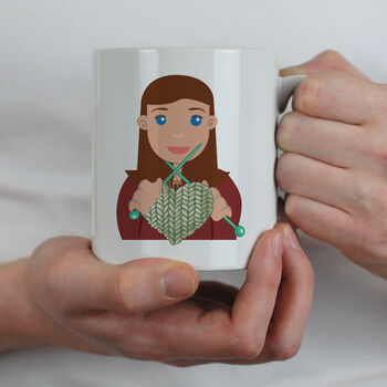 Personalised Hobby Mug Gift For Her, 3 of 12