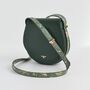 Into The Woods Green Saddle Bag, thumbnail 2 of 5