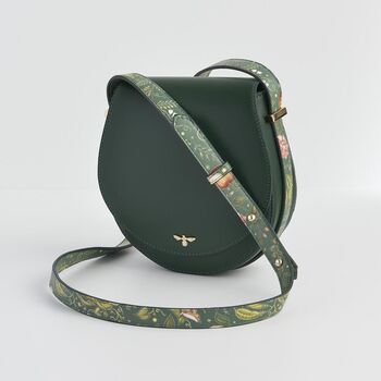 Into The Woods Green Saddle Bag, 2 of 5