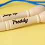 Personalised Blue Skipping Rope, thumbnail 2 of 4