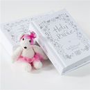 personalised christening bear