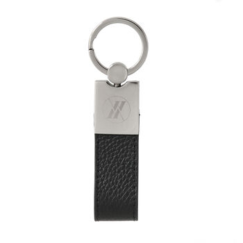 Black Leather Key Chain, 5 of 7