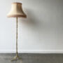 1960’s Vintage Floor Lamp With Brass Pole, thumbnail 3 of 8