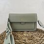 Personalised Michelle Embossed Smooth Faux Leather Bag, thumbnail 1 of 8