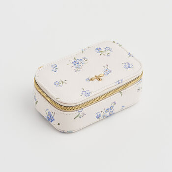Cream Floral Jewellery Box Small, 2 of 5