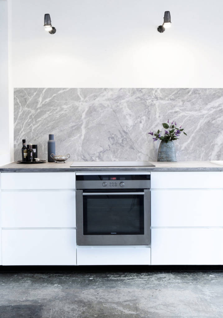 Marble Kitchen Walls Backsplash Wallpaper By Lime Lace