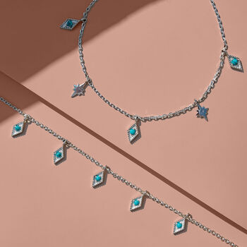 Medina Charm Turquoise Necklace, 6 of 9