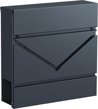 Wall Mounted Mailbox With Lock And Viewing Window, 8 of 8