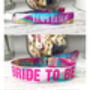Team Bride Multicoloured Hen Party Wristbands, thumbnail 5 of 10