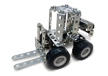 Make Your Own Forklift Truck Mini Metal Construction Set, 6 of 6