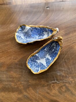 Pair Of Decoupaged Oysters Perfect Gift, 2 of 2