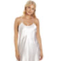 British Made White Short Satin Bridal Nightdress, thumbnail 4 of 4