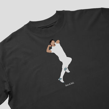 Jimmy Anderson England Cricket Oversized T Shirt, 3 of 10