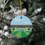 Any Football Stadium Illustrated Christmas Decoration, thumbnail 4 of 8