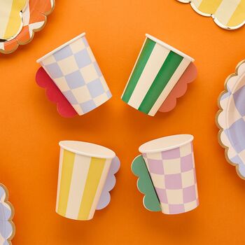 Colourful Party Paper Cups X Eight, 3 of 3