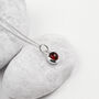 Birthstone Charm Necklaces In Sterling Silver, thumbnail 2 of 12