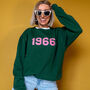 Personalised 'Year' Unisex Sweatshirt, thumbnail 3 of 12