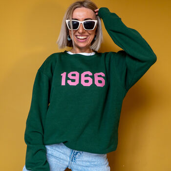 Personalised 'Year' Unisex Sweatshirt, 3 of 12